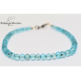 Blue topaz bracelet